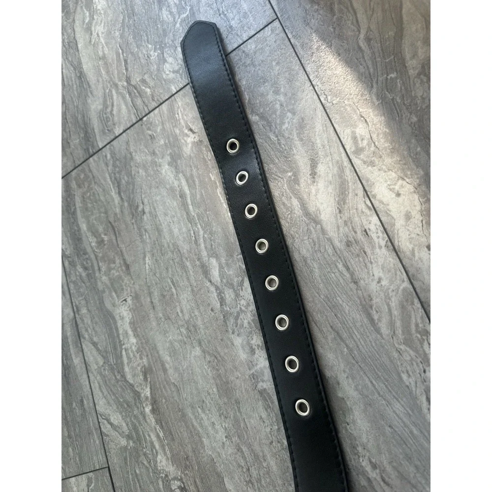 Studded Belt Bullet Rivets Belt Y2k Secene Costume Women Men Goth Belts 44